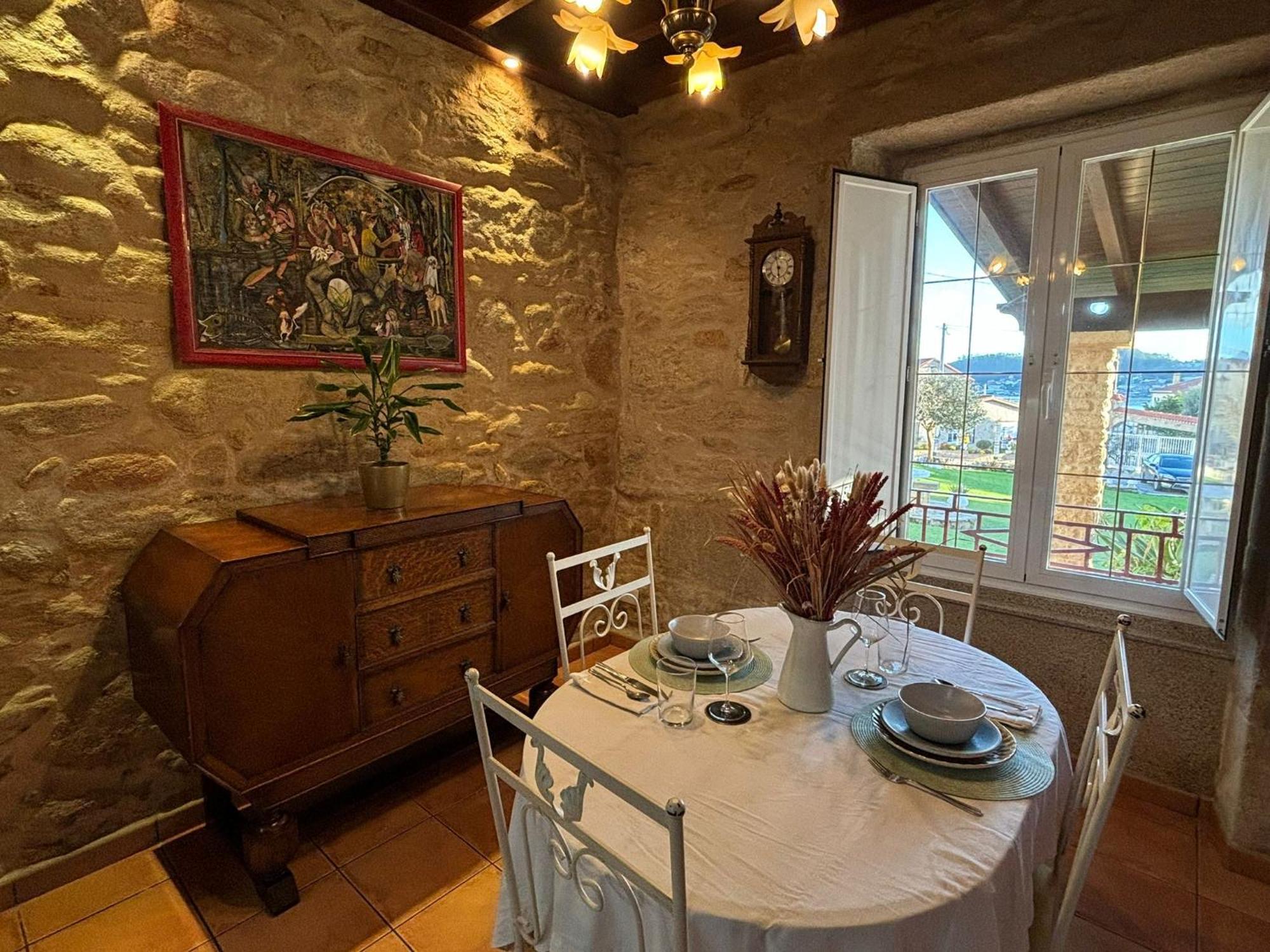 Villa Casa De Romaxe à Muros Extérieur photo